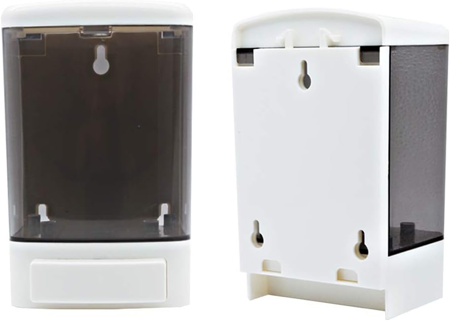 Manual Soap Dispenser Kitchen Bathroom Wall Mounted Commercial for Liquid Containers Shampoo Gel Chamber Plastic - (33.8 oz) 1000ml