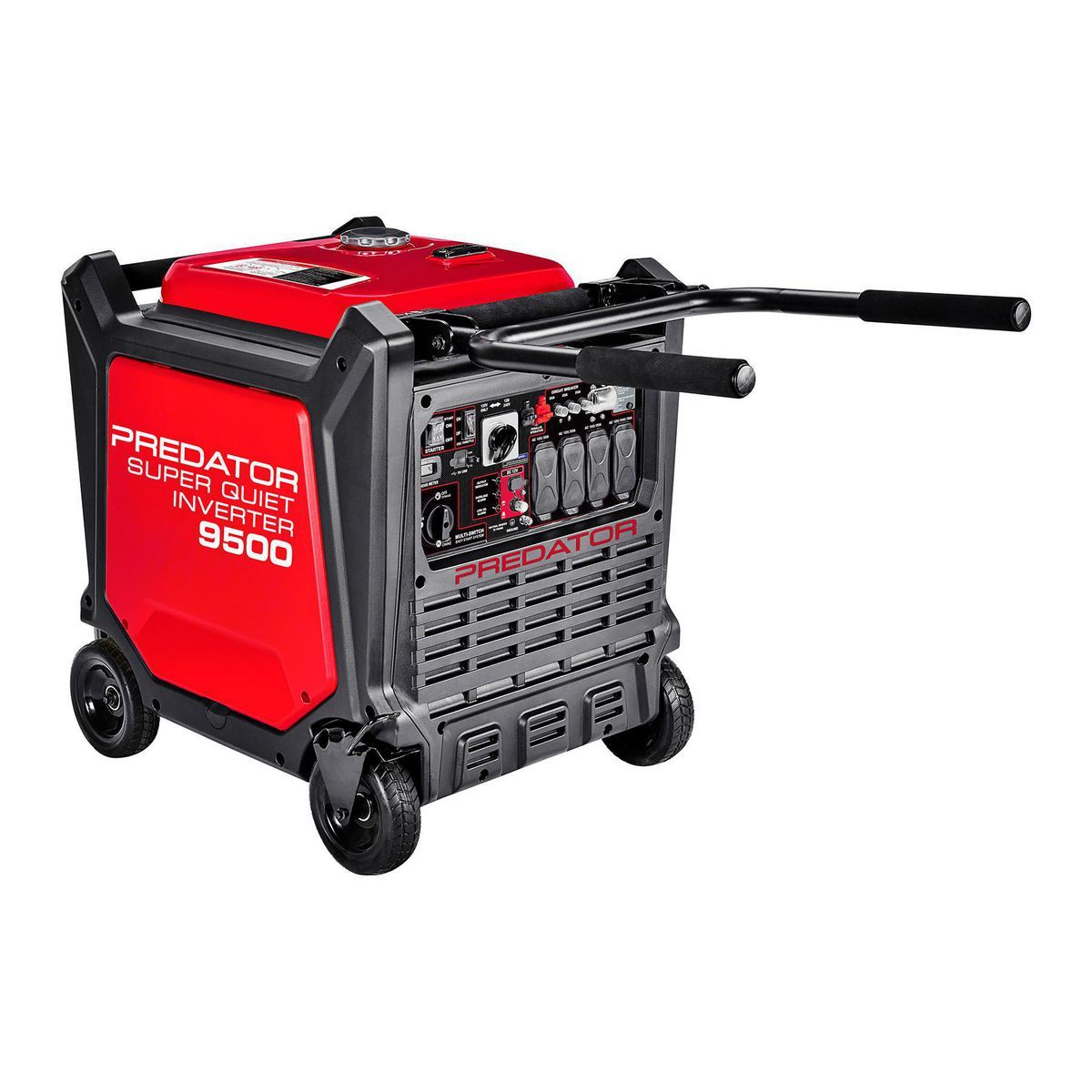 PREDATOR 9500 Watt SUPER QUIET Inverter Generator with CO SECURE Technology