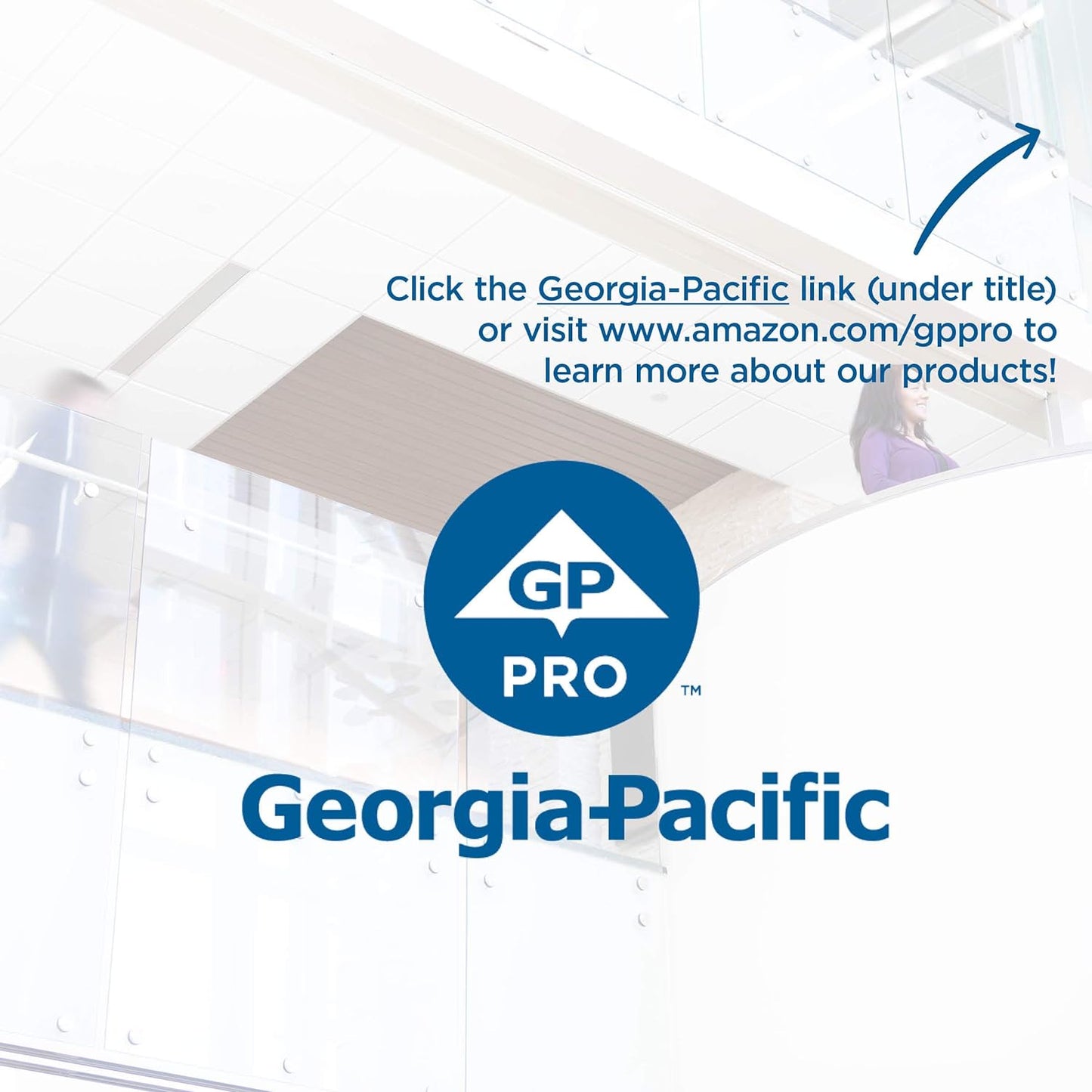 Toallas de papel multipliegue premium de 2 capas Georgia-Pacific Pacific Blue Select de GP PRO (Georgia-Pacific), color blanco, 21 000, 125 toallas de papel por paquete, 16 paquetes por caja