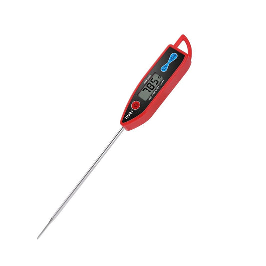 Digital Water Thermometer for Liquid, Candle, Instant Read with Waterproof for Food, Meat, Milk, Long Probe