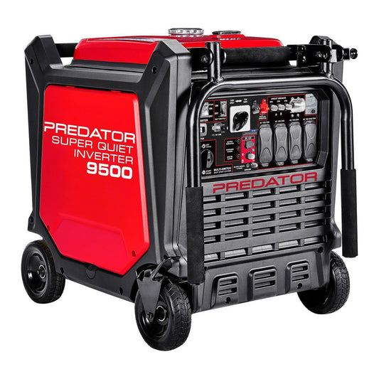 PREDATOR 9500 Watt SUPER QUIET Inverter Generator with CO SECURE Technology